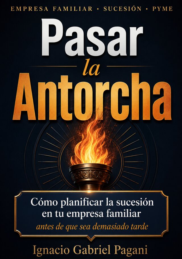 Portada del libro Pasar la Antorcha, de Ignacio Gabriel Pagani